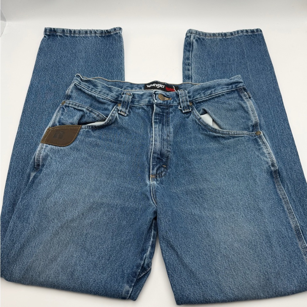 Wrangler‎ Riggs Workwear Men's Blue Jeans (33x34)